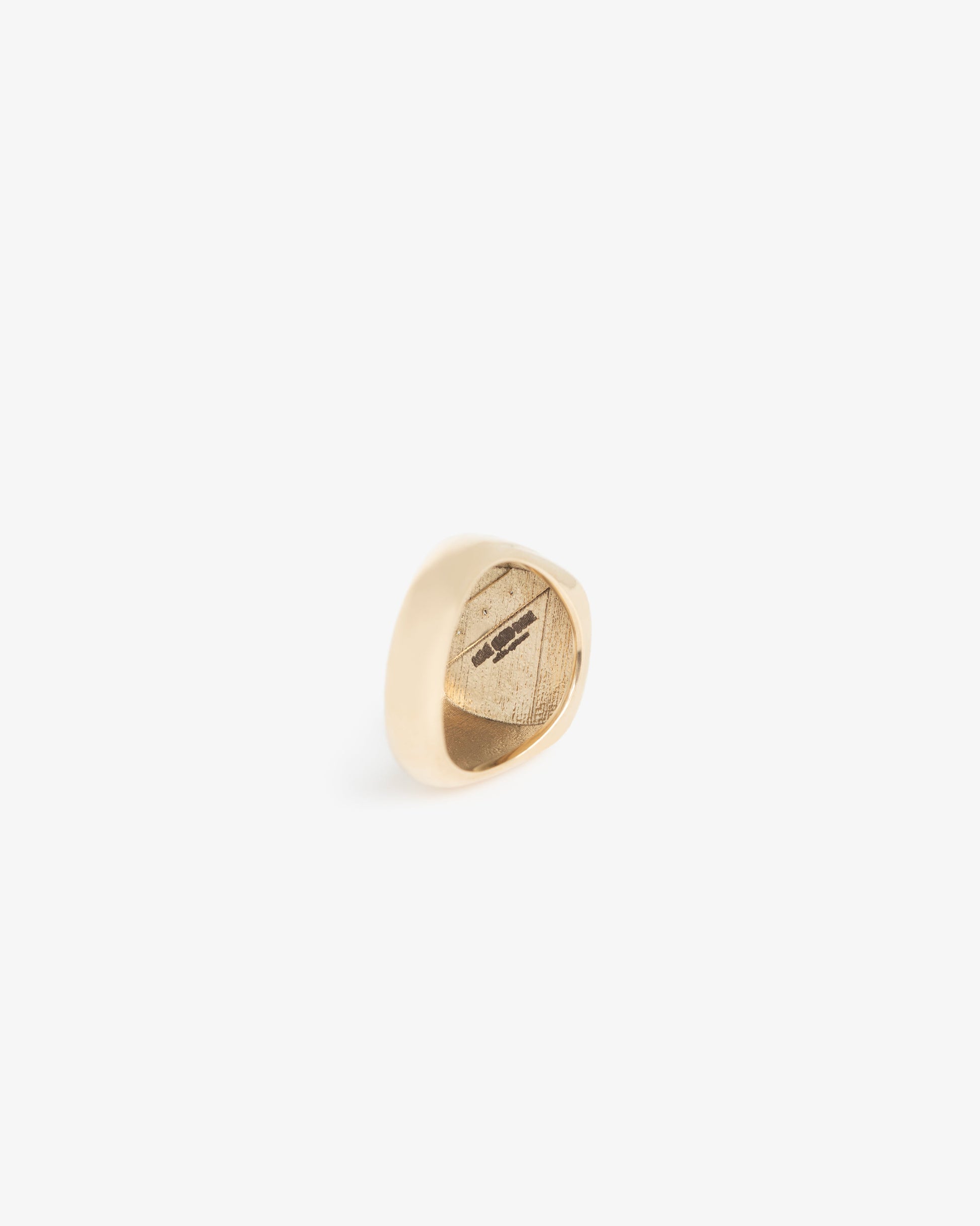 14Kt Gold Diamond Signet Ring - Aimé Leon Dore Jewelry