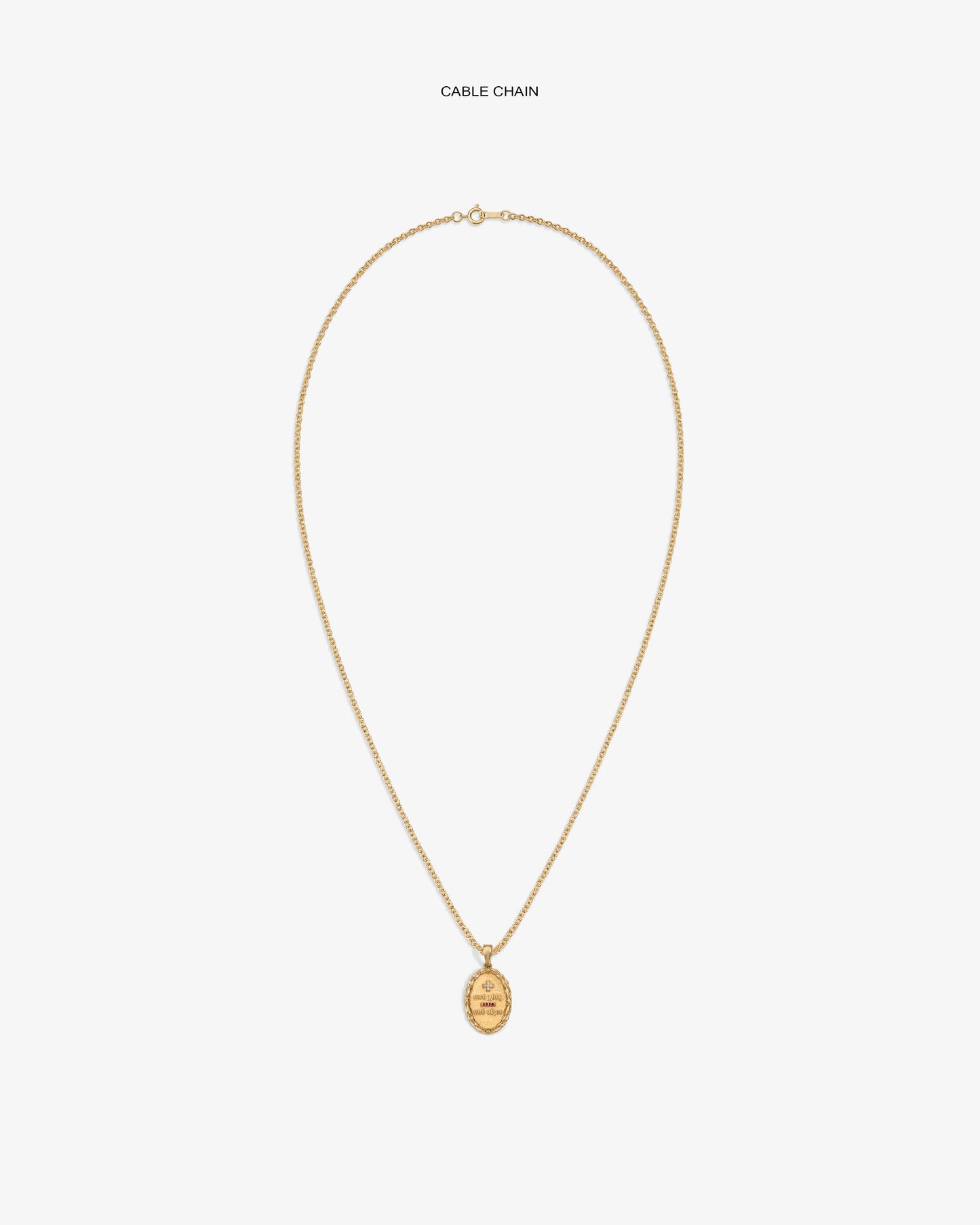 14Kt Gold Love Poem Pendant - Aimé Leon Dore Jewelry