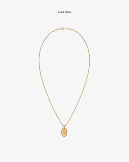 14Kt Gold Love Poem Pendant - Aimé Leon Dore Jewelry