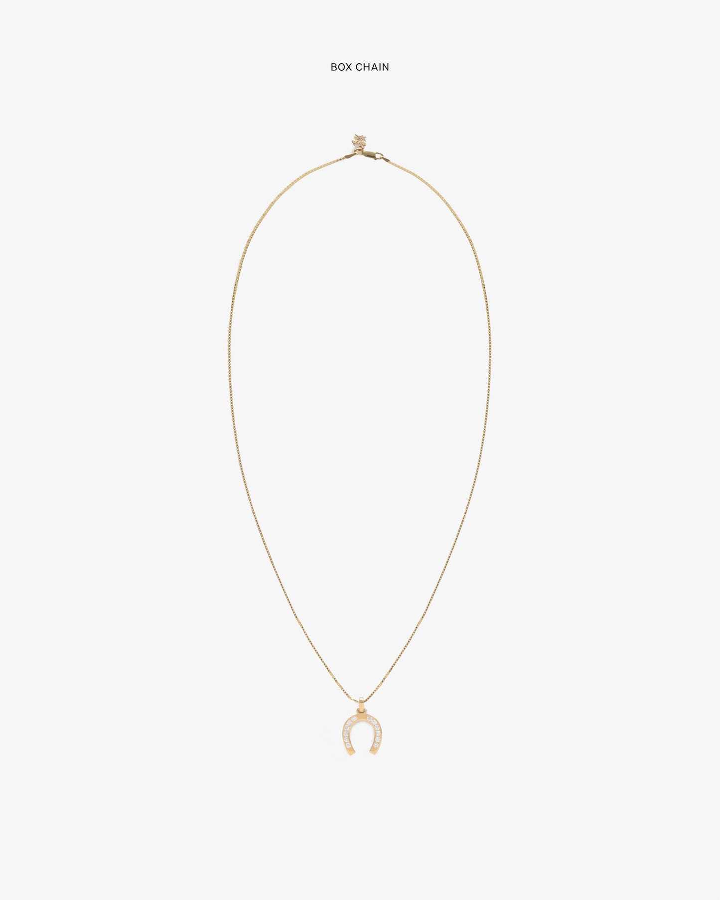 Diamond Horseshoe Pendant - Aimé Leon Dore Jewelry