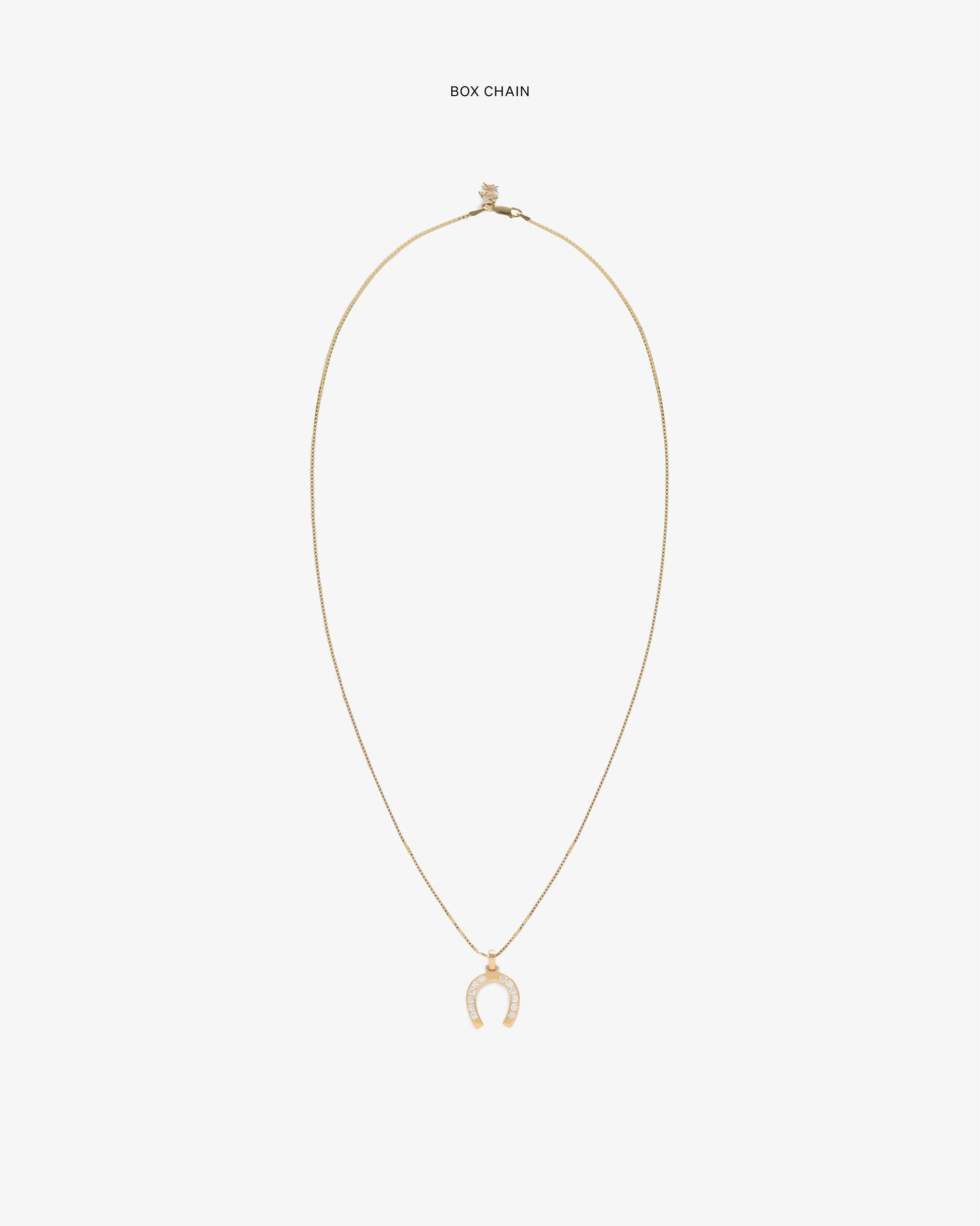 Diamond Horseshoe Pendant - Aimé Leon Dore Jewelry