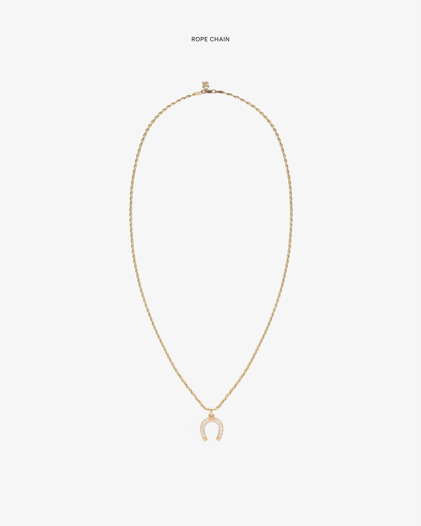Diamond Horseshoe Pendant - Aimé Leon Dore Jewelry
