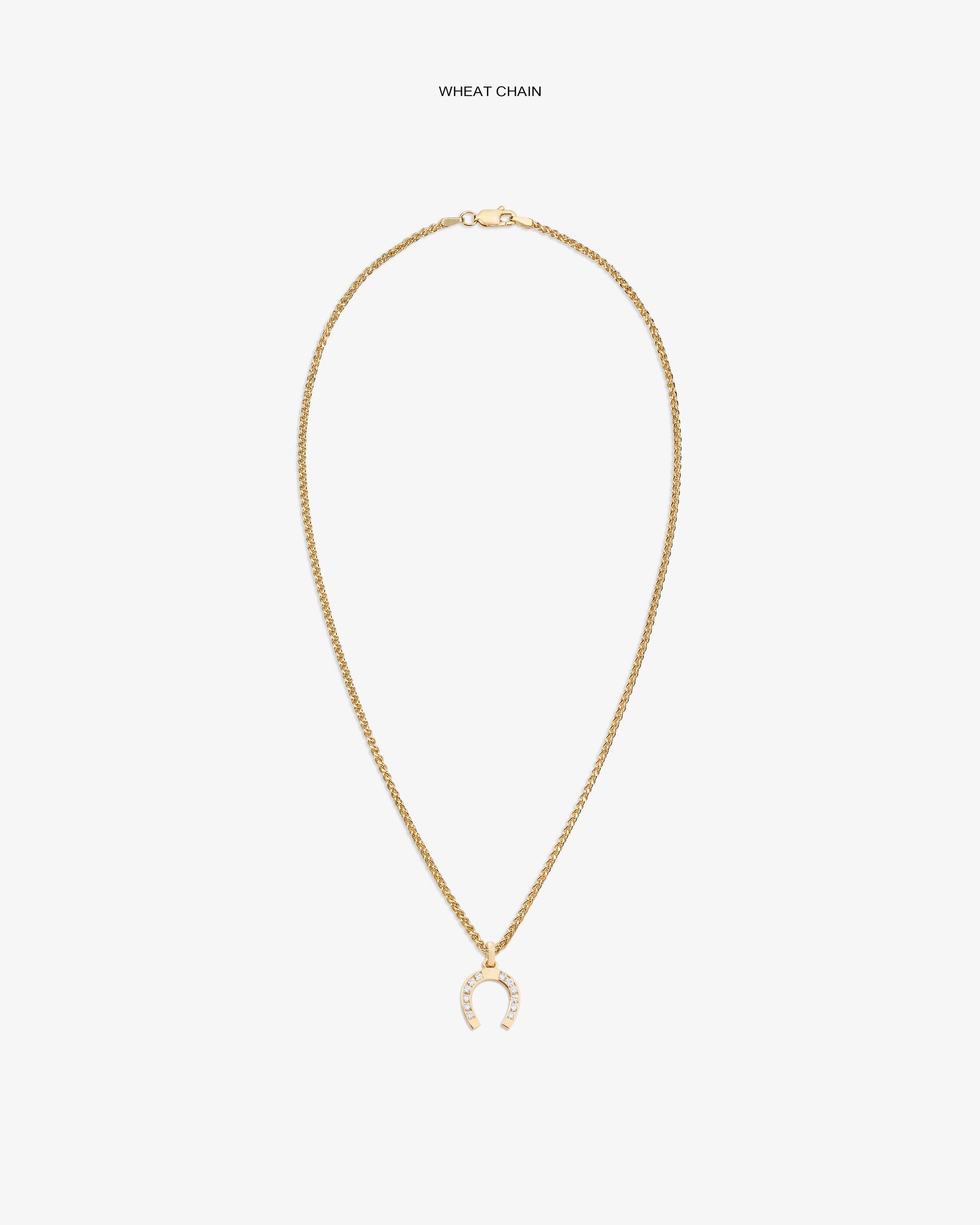 Diamond Horseshoe Pendant - Aimé Leon Dore Jewelry