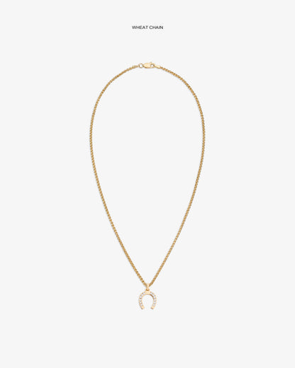 Diamond Horseshoe Pendant - Aimé Leon Dore Jewelry