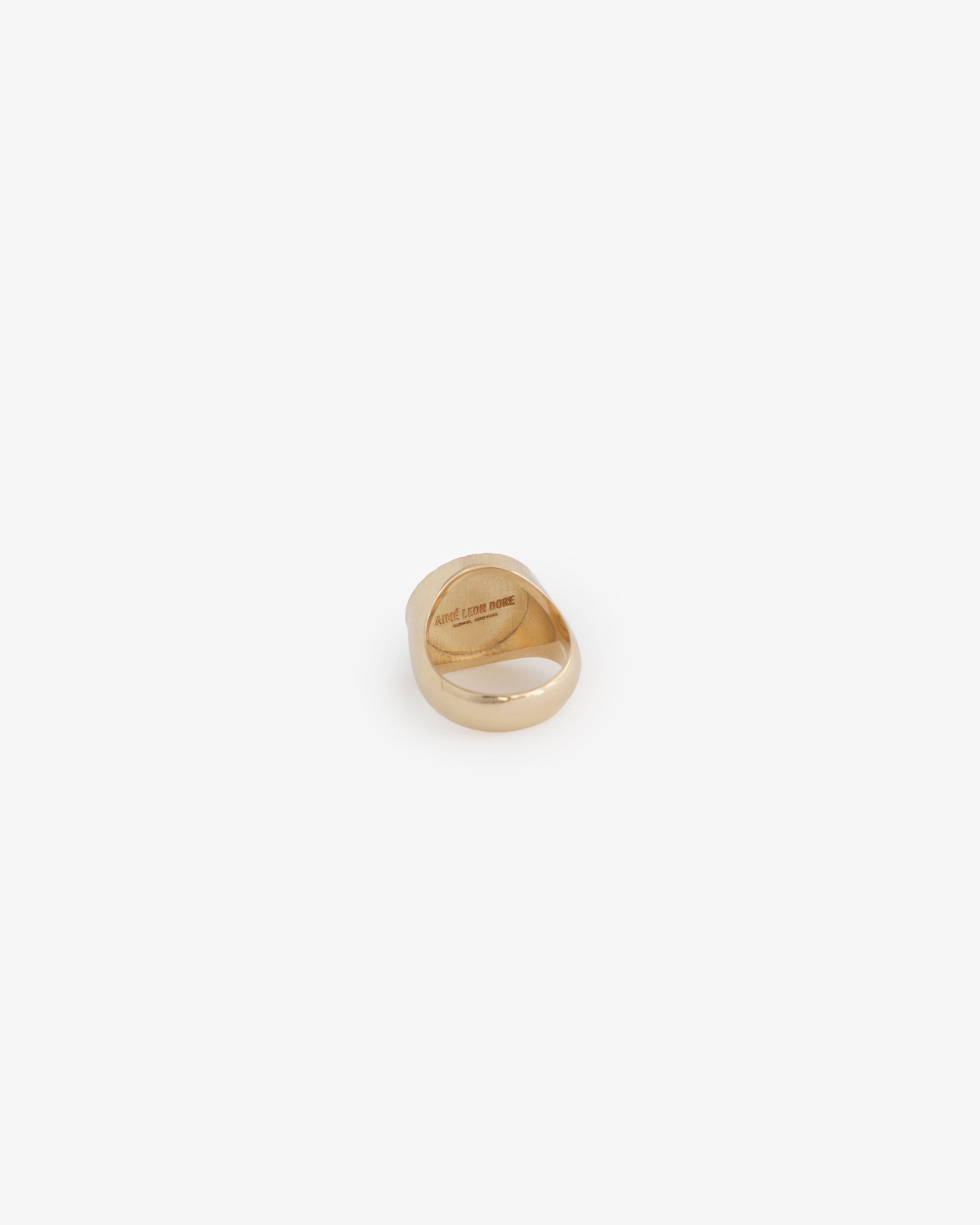 14Kt Queens Crest Ring - Aimé Leon Dore Jewelry