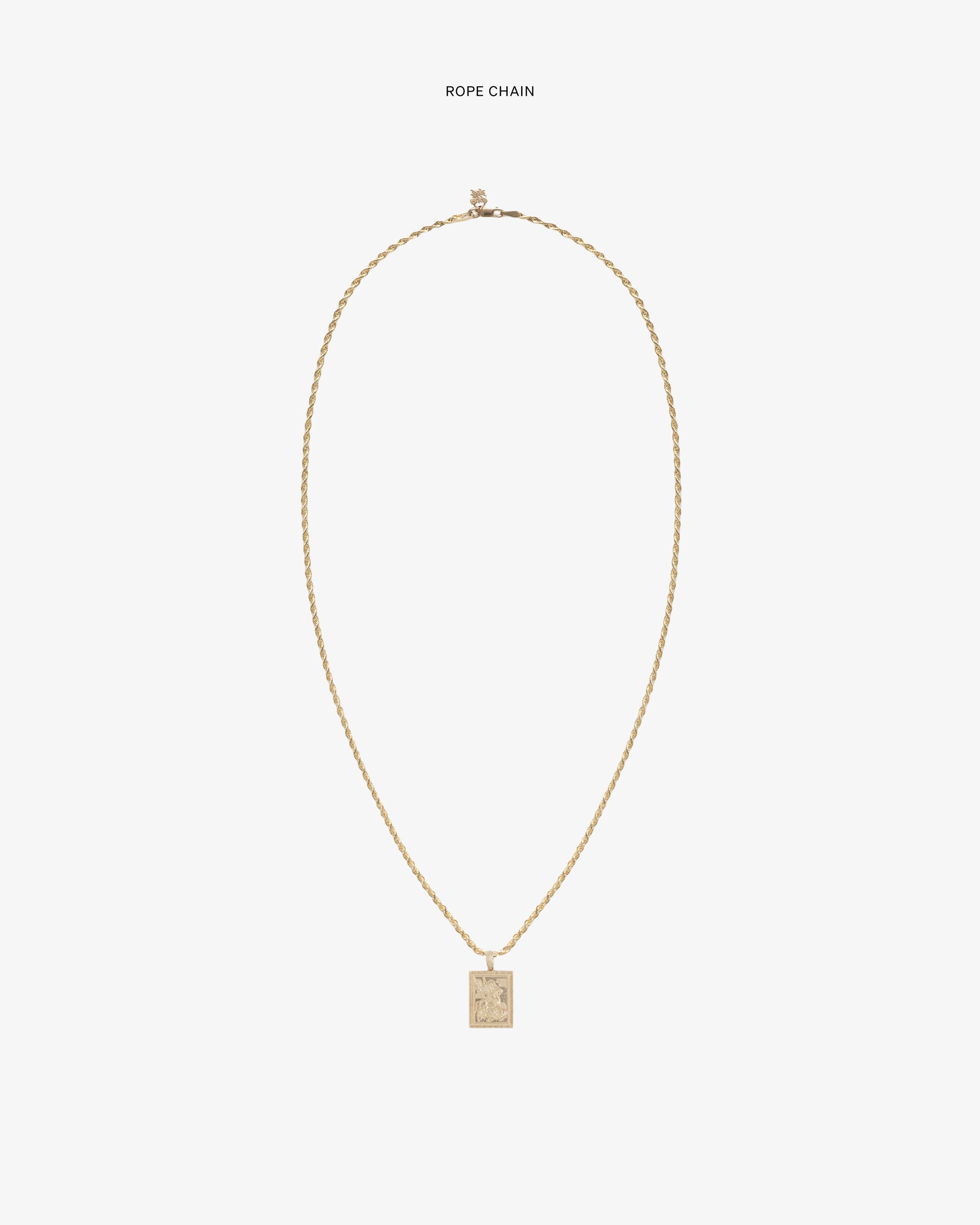 14Kt Gold Saint George Pendant - Aimé Leon Dore Jewelry