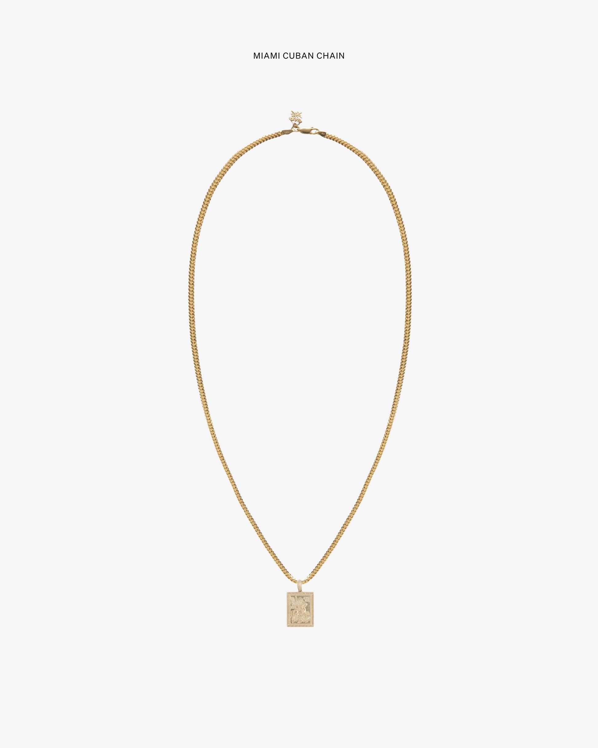 14Kt Gold Saint George Pendant - Aimé Leon Dore Jewelry