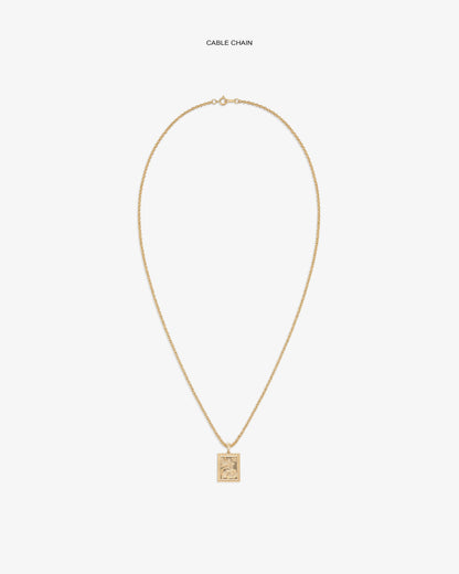 14Kt Gold Saint George Pendant - Aimé Leon Dore Jewelry