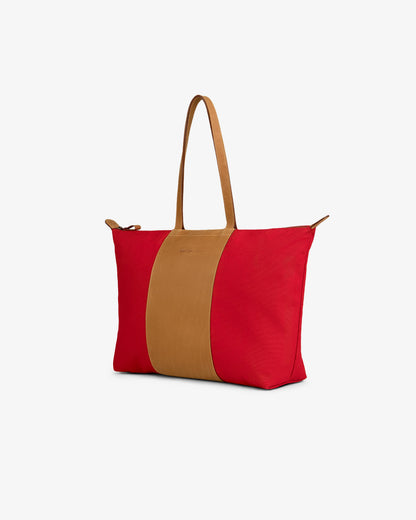 Leather Canvas Zip Tote - Aimé Leon Dore Accessories