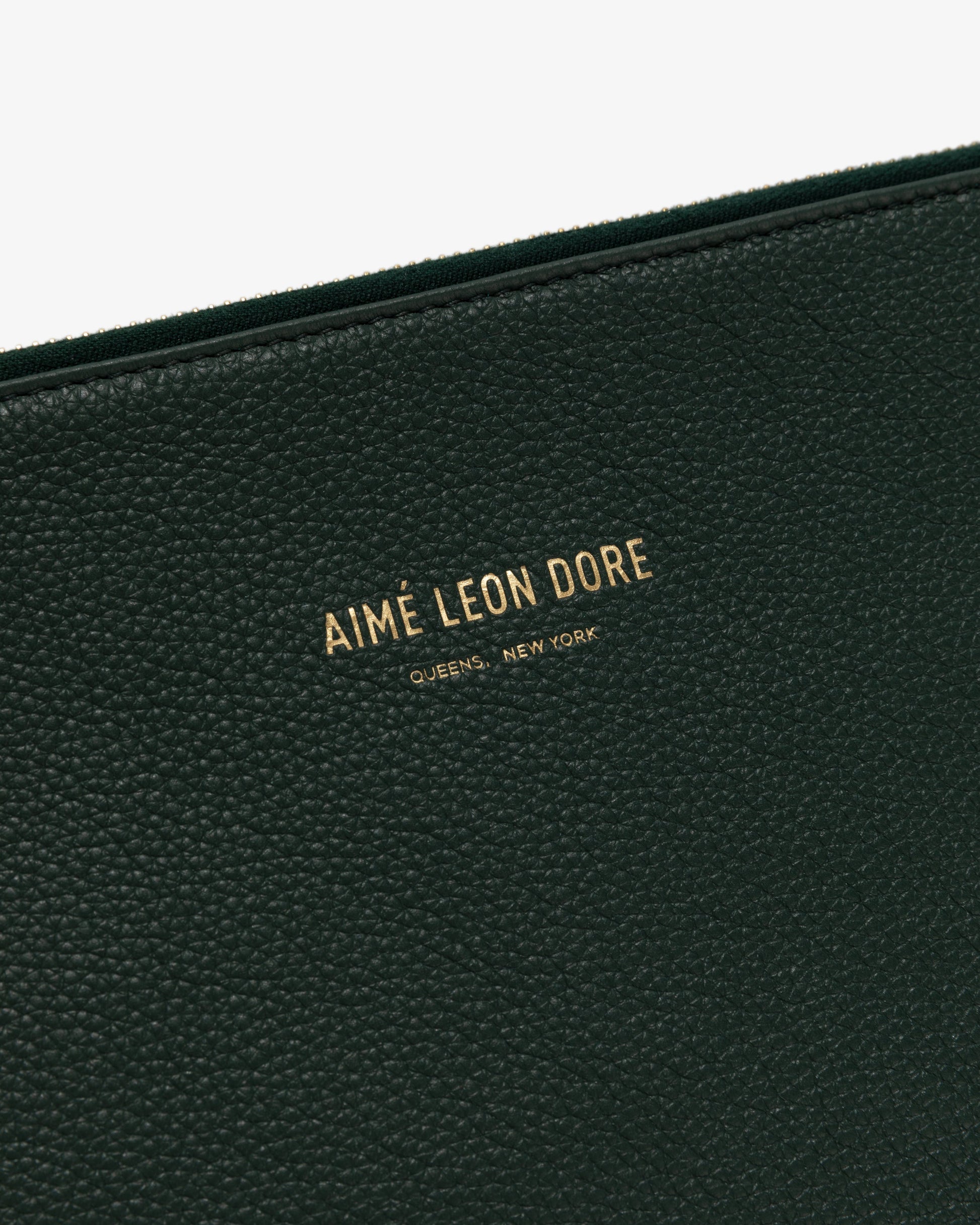 Medium Leather Pouch - Aimé Leon Dore Accessories