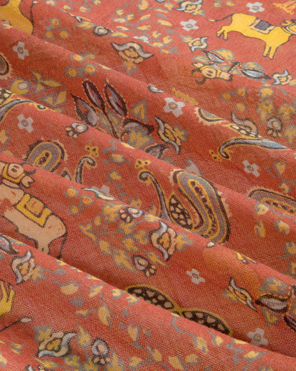 Archival Print Wool Silk Bandana - Aimé Leon Dore Accessories