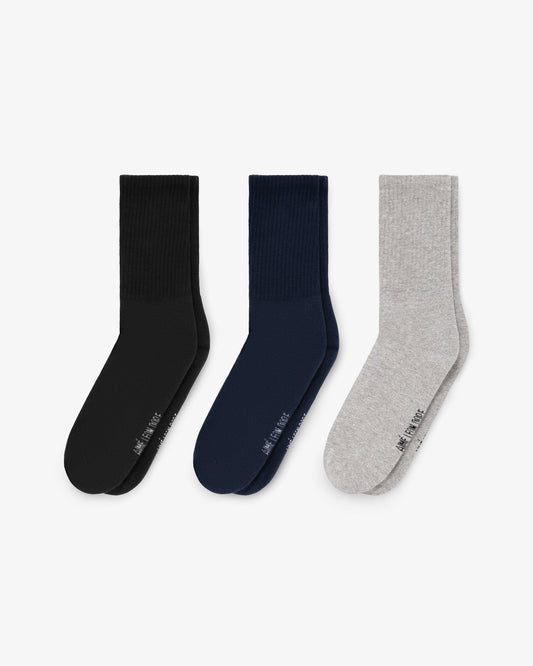Crew Sock 3-Pack - Aimé Leon Dore Accessories