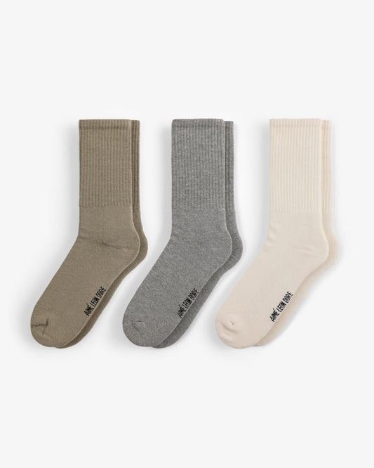 Crew Sock 3-Pack - Aimé Leon Dore Accessories